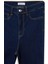 Jegging Yüksek Bel Bilek Boy Dar Paça Basic Düz Jean Pantolon B7498AX25SP 16