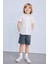 Erkek Bebek Basic Düz Beli Lastikli Jean Şort E3382A525SM 6