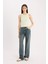 Slim Fit Dar Kesim Halter Yaka Fitilli Kaşkorse Atlet A8859AX25SP 8
