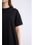 Regular Fit Bisiklet Yaka Basic Düz Kısa Kollu Tişört Tunik 12