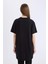 Regular Fit Bisiklet Yaka Basic Düz Kısa Kollu Tişört Tunik 14