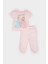 Kız Bebek Disney Prenses Pijama Takımı Kısa Kollu Penye Üst Beli Lastikli Uzun Alt E1546A525SM 6