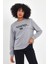 Kadın Bisiklet Yaka Rahat Kalıp 3 Iplik Kalın Tokyo Baskılı Sweatshirt SPR24SWK30 4