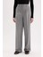 Klasik Kumaş Palazzo Pantolon Wide Leg Geniş Bol Paça Çift Cepli Yüksek Bel Standart Boy Basic Düz D4360AX25SP 10