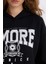 Loose Fit Kapüşonlu Baskılı Kalın Sweatshirt E3330AXNS 11