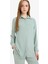 Relax Fit Basic Düz Uzun Kollu Gömlek Tunik D2991AX25SM 6