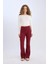 Wide Leg Geniş Paça Beli Lastikli Uzun Boy Pantolon E4387AX24WN 8