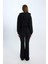 Wide Leg Geniş Paça Beli Lastikli Uzun Boy Pantolon E4387AX24WN 10