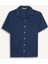 Erkek Çocuk Oversize Geniş Kalıp Polo Yaka Kısa Kollu Gömlek E3313A825HS 16