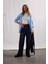 Wide Leg Yüksek Bel Standart Boy Kumaş Pantolon C6402AX25SP 9