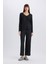 Pijama Takımı Softshell Uzun Kollu Üst Beli Lastikli Uzun Alt-Fall in Love D8453AX25SP 8