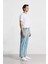 %100 Pamuk 90's Slim Fit Dar Kalıp Yüksek Bel Dar Paça Jean Pantolon D6685AX25SP 13