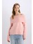 Regular Fit Açık Omuz Triko Kazak E4549Ax24Wn 10