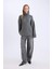 Oversize Geniş Kalıp Balıkçı Yaka Basic Düz Triko Kazak Tunik A6445AX24CW 8