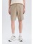 %100 Pamuk Regular Fit Bermuda Şort E1716AX25SM 8