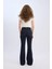 Mia Flare Fit Normal Bel Uzun Jean Pantolon E3877AX25SP 14