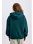 Regular Fit Kapüşonlu Baskılı Kalın Sweatshirt E3331AXNS 15