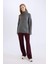 Wide Leg Klasik Kumaş Pantolon Geniş Bol Paça Çift Cepli Yüksek Bel Standart Boy Basic Düz D4360AX25SP 11