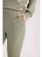 Regular Fit Beli Lastikli Cepli Basic Düz Pantolon E1954AX25SP 11