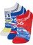 Erkek Çocuk Cars 3'lü Pamuklu Patik Çorap E5228A8NS 6