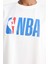 Fit NBA Wordmark Oversize Geniş Kalıp Bisiklet Yaka Baskılı Kısa Kollu Tişört T5506AZ25SM 15