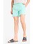 Regular Fit Kısa Boy Cepli File Astarlı Beli Bağcıklı Düz Hafif Kumaş Deniz Şortu E5133AXNS 11