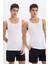 Slim Fit Dar Kesim Ribana 2'li Atlet Y9056AZ25SP 8