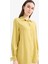 Regular Fit Basic Düz Viskon Uzun Kollu Gömlek Tunik D7352AX25SP 6