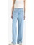 90's Wide Leg Yüksek Bel Düz Paça Uzun Jean Kar Yıkamalı Pantolon D9419AX25SM 10
