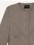 Bisiklet Yaka Kareli Blazer Ceket E5231AX24CW 16