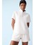 Fit Standart Fit Dik Yaka Modal Kısa Kollu Tişört 9