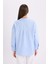 Oversize Geniş Kalıp Basic Düz Oxford Uzun Kollu Gömlek C4597AX25SP 19