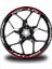 Gri Yamaha R1 Takım Jant Sticker Etiket 1