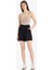 Paperbag Yüksek Bel Geniş Paça Belmando Şort T0883AZ25SM 11