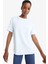 Fit Comfort Fit Bisiklet Yaka Sporcu Kısa Kollu Tişört E3494AX25SM 11