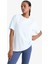Fit Comfort Fit Bisiklet Yaka Sporcu Kısa Kollu Tişört E3494AX25SM 14