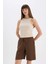 Yüksek Bel Kısa Paça Belmando Şort I6760AZ25HS 9