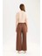 Regular Fit Cepli Krep Geniş Paça Palazzo Pantolon E5759AX25SP 18