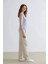 Wide Leg Kumaş Palazzo Pantolon Üç Cepli Normal Bel Standart Boy E5970AX25SP 15