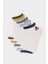 Erkek Çocuk 5'li Pamuklu Patik Çorap E5498A8NS 6
