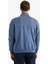 Relax Fit Dik Yaka Fermuarlı Basic Düz Kalın Sweatshirt E5334AX24WN 10