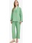 Relax Fit Krinkıl Kumaş Uzun Kollu Kimono Tunik E1109AX25SM 7