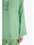 Relax Fit Krinkıl Kumaş Uzun Kollu Kimono Tunik E1109AX25SM 8