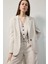 Oversize Geniş Kalıp Düğmeli Basic Düz Blazer Ceket B0490AX25SP 11