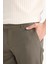 Jogger Fermuarlı Paça Yazlık Kumaş Pantolon E4779AX25SM 13