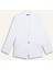 Oversize Geniş Kalıp Keten Karışımlı Beyaz Blazer Ceket Z2536AZ25SP 19