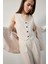 V Yaka Düğmeli Klasik Blazer Yelek C2026AX25SP 8