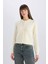 Regular Fit Bisiklet Yaka Basic Düz Düğmeli Soft Touch Yumuşak Triko Hırka E3654AX25SP 9