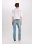 Sergio Regular Fit Normal Kalıp Normal Bel Boru Paça Jean Pantolon E5414AX25SP 12