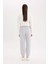 Standart Fit Kalın Jogger Eşofman Altı Bel Paça Lastikli Basic Düz Uzun Boy S7370AZ25SP 12